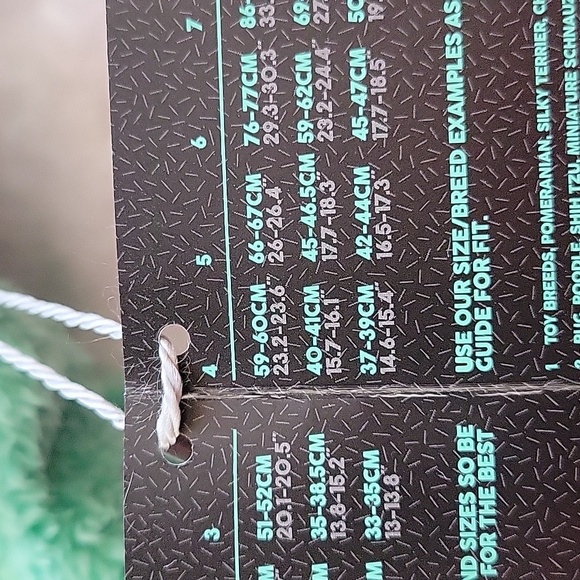 Fuzzyard Mint Green Dog Sweater size 4 - Picture 4 of 7